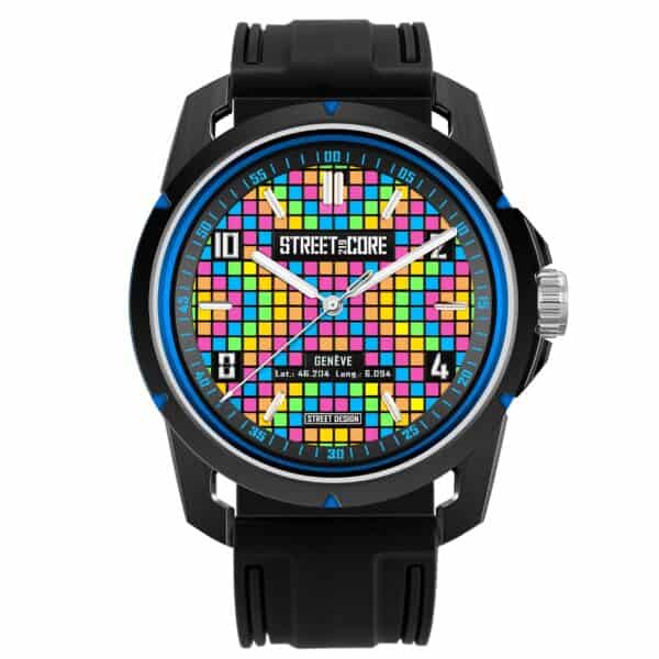 PIXEL BLUE - BLACK DLC STEEL