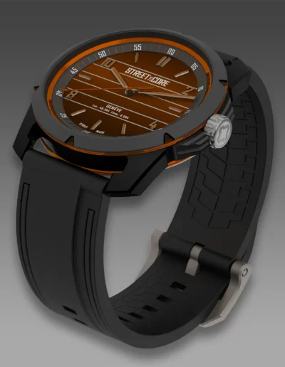 StreetCore219 Watch. Model: The Slam Dunk Titanium. Collection: Playground