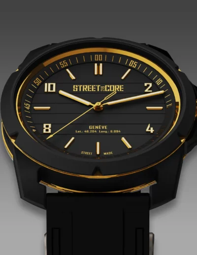 StreetCore219 Watch. Model: The Turfer Titanium. Collection: Le Lignon