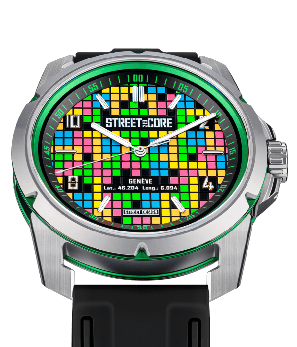 Pixel Green – Steel