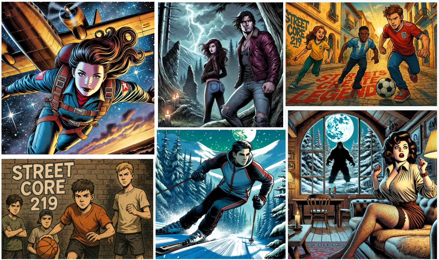 StreetCore219. Original Comics