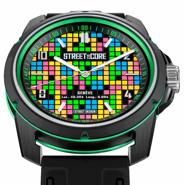 Pixel Green - Titanium